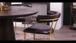 Mid-Century Chic Dining Chair