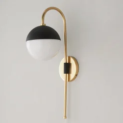 Mid-Century Globe Adjustable Swing Arm