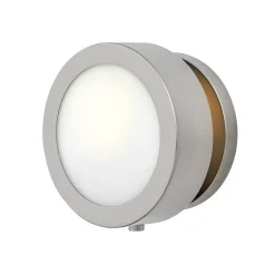 Midcentury Glow Lens Sconce