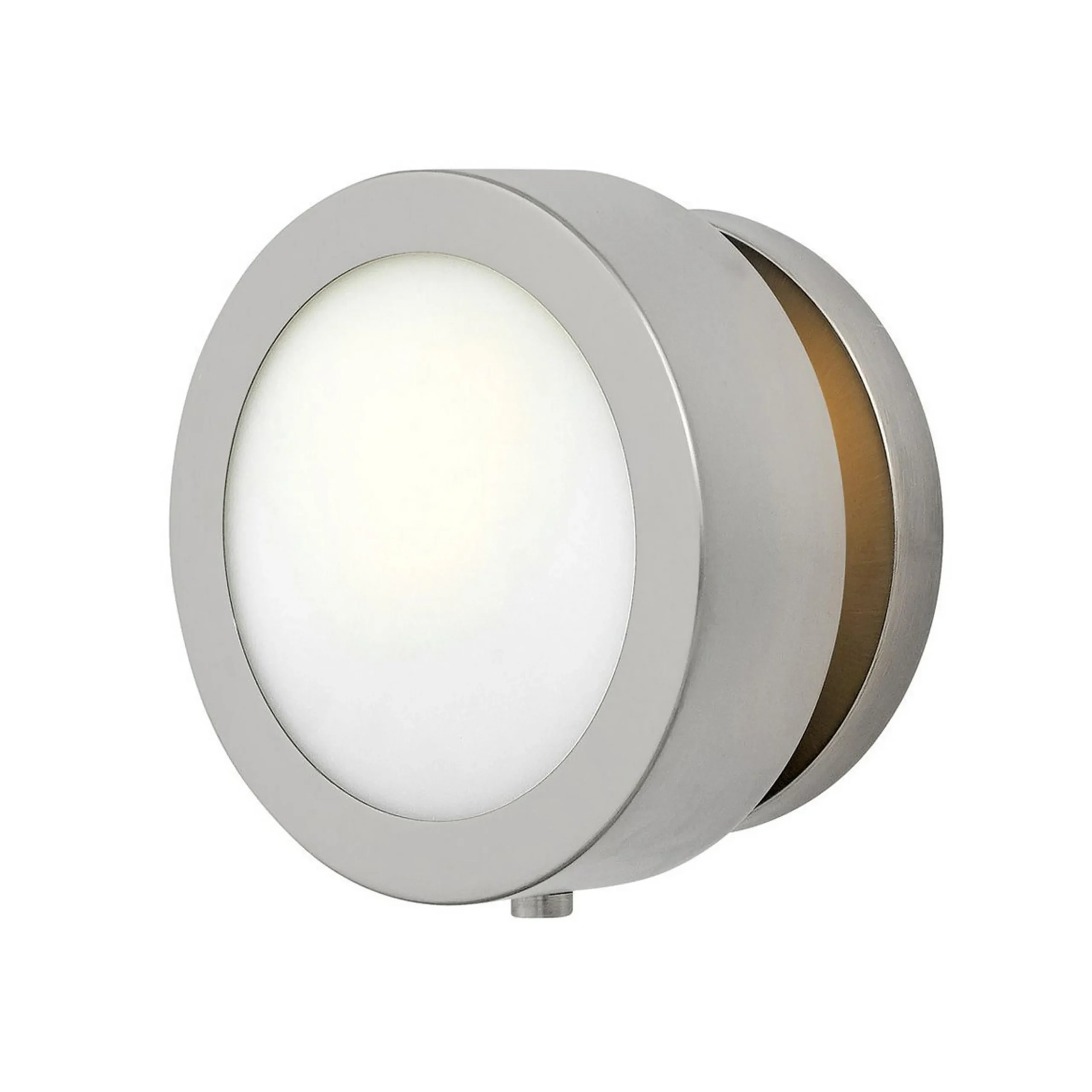 Midcentury Glow Lens Sconce