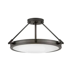 Mid-Century Retro Semi-Flush Ceiling Light - 4 Light