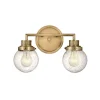 Mildly Mid-Century Vanity Light - 2 Light