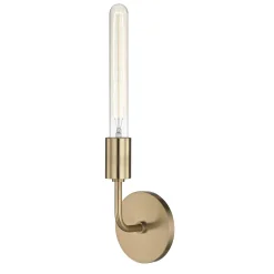 Minimalist Exposed Bulb Sconce - 1 Light