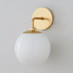 Minimalist Globe Sconce - 1 Light