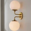 Minimalist Globe Sconce - 2 Light
