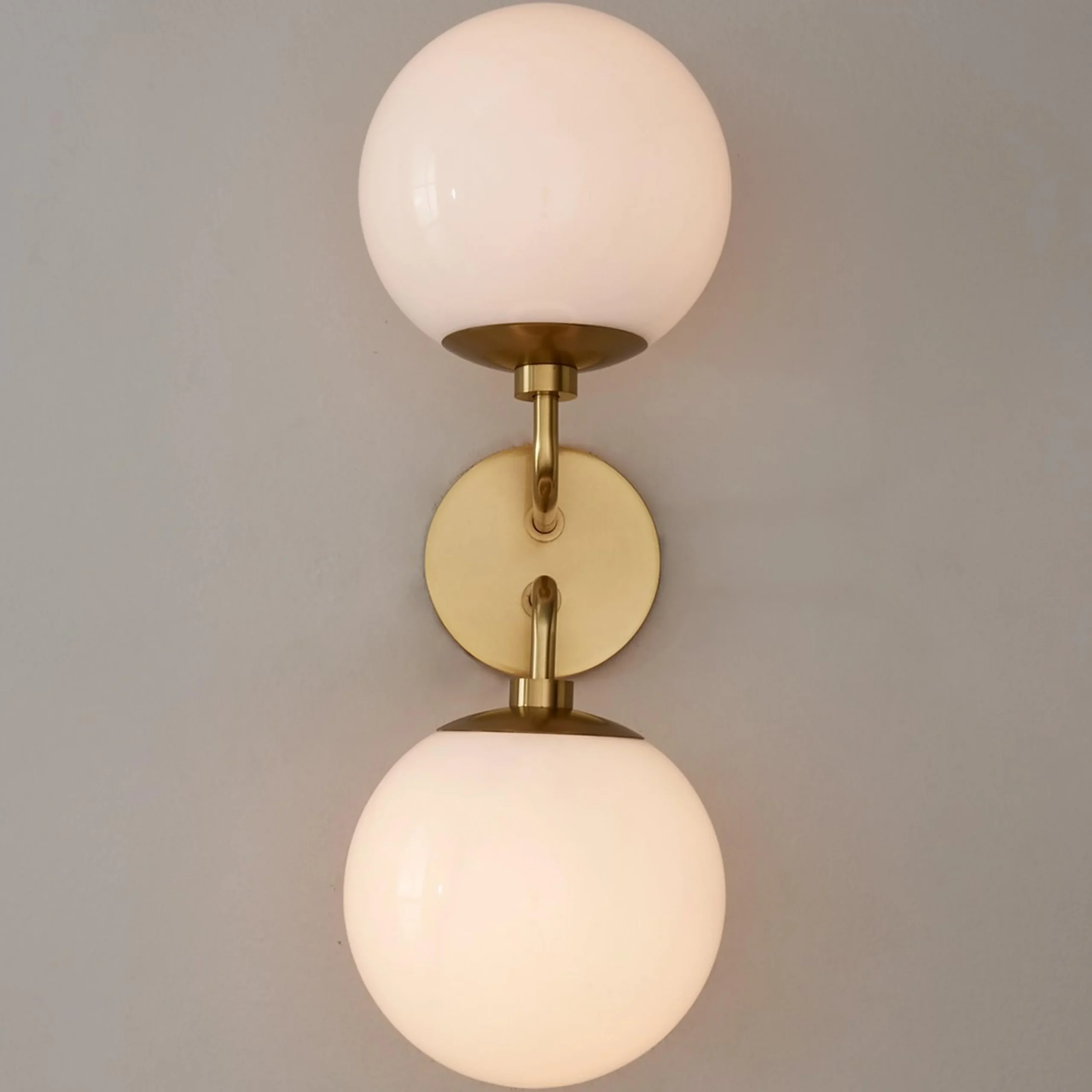 Minimalist Globe Sconce - 2 Light