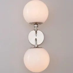 Minimalist Globe Sconce - 2 Light