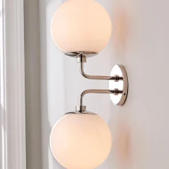 Minimalist Globe Sconce - 2 Light