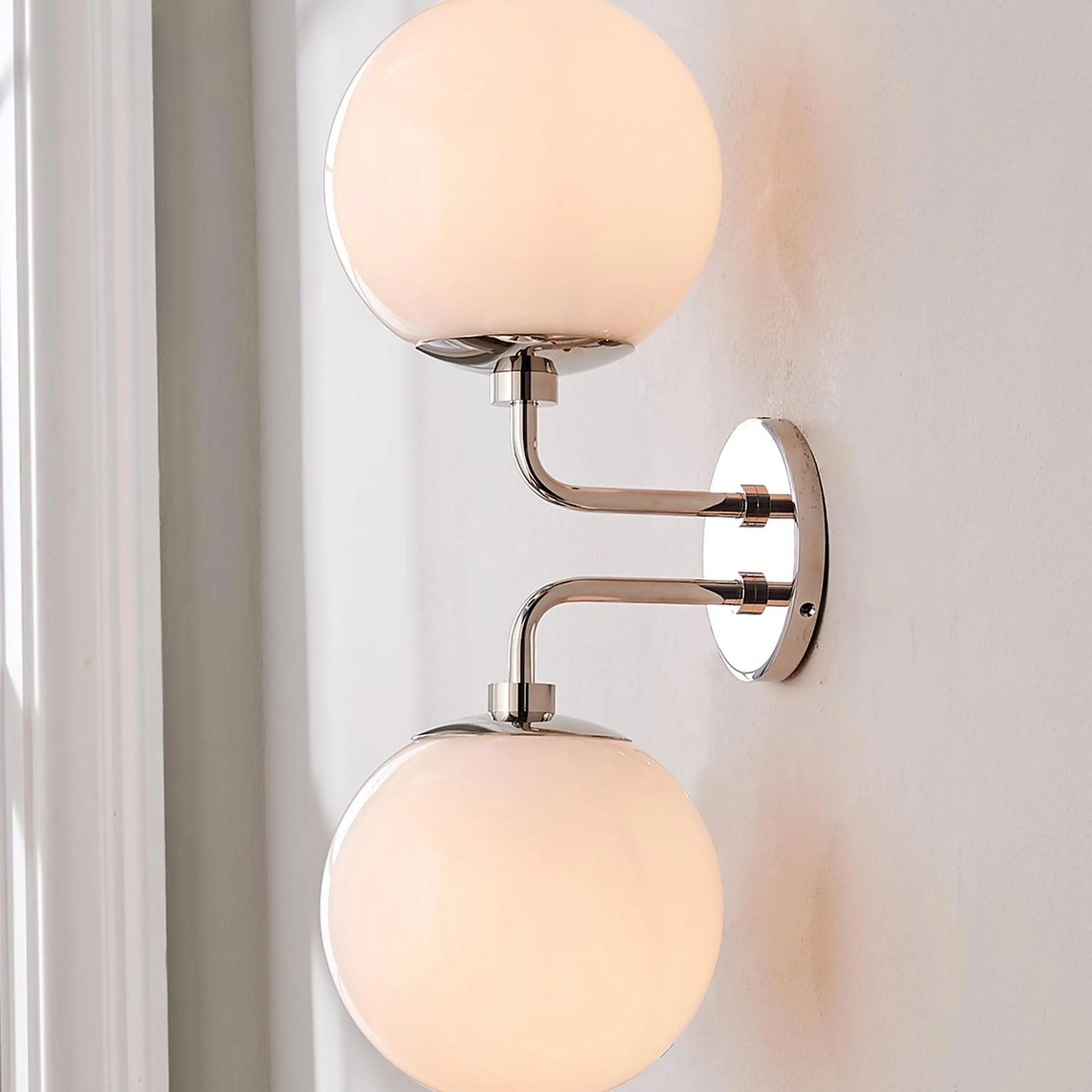Minimalist Globe Sconce - 2 Light