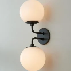 Minimalist Globe Sconce - 2 Light