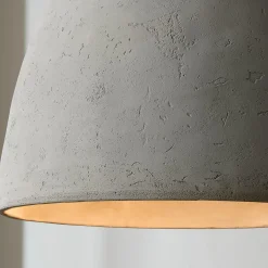 Mira Concrete Dome Pendant