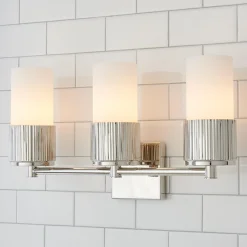 Mirza Opal Glass Vanity Light - 3 Light