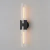 Mixed Metal Tube Sconce - Large