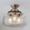 Mod Bowl Semi-Flush Ceiling Light - Large