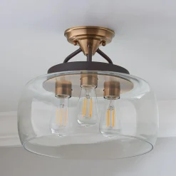 Mod Bowl Semi-Flush Ceiling Light - Large