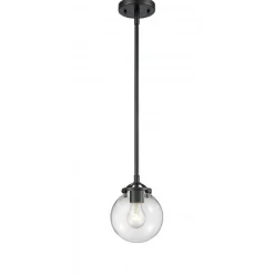 Mod Mix Clear Globe Pendant - Small