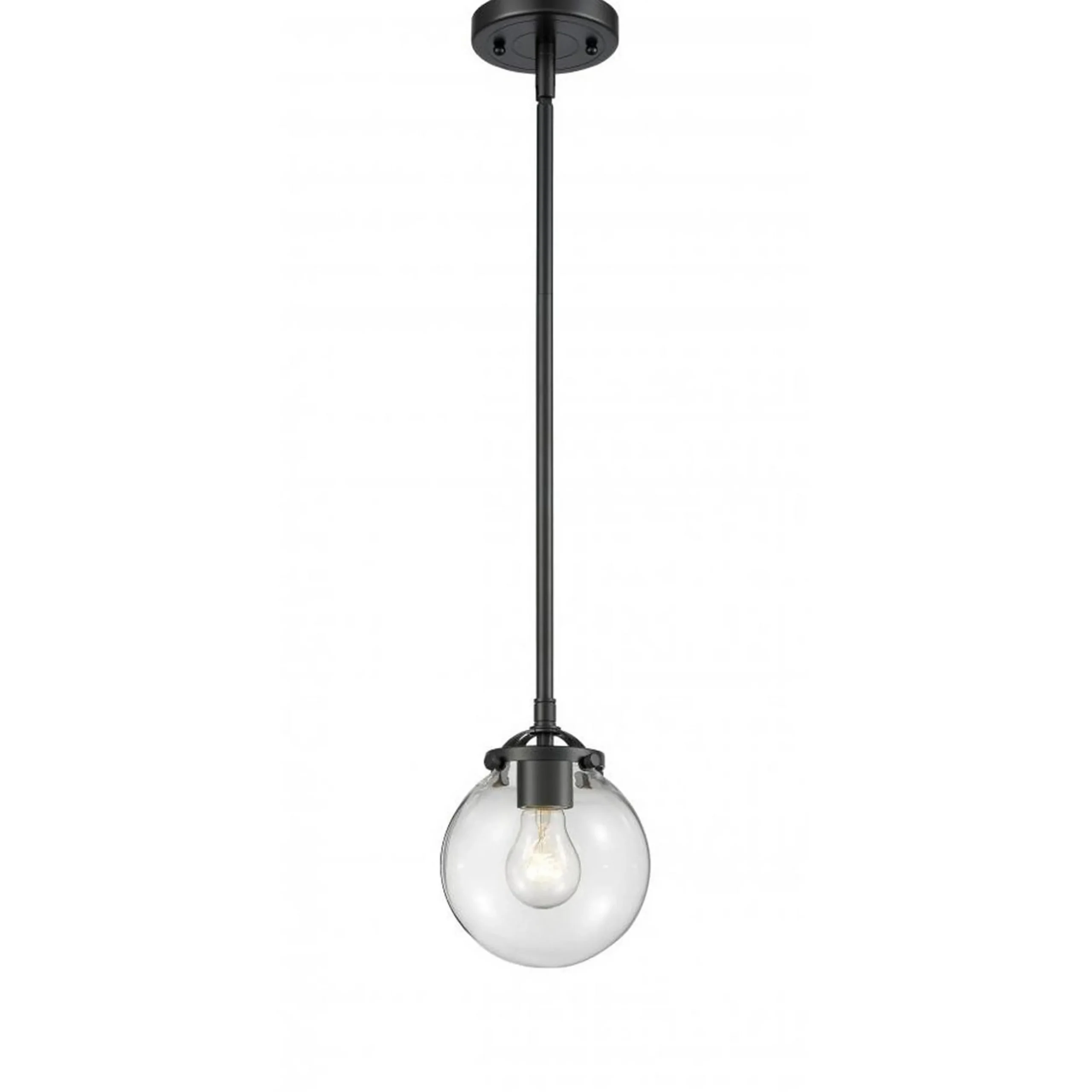 Mod Mix Clear Globe Pendant - Small
