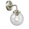 Mod Mix Clear Globe Sconce