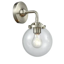 Mod Mix Clear Globe Sconce