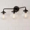Mod Mix Clear Globe Vanity Light - 3 Light