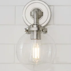 Mod Mix Seeded Globe Sconce