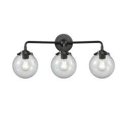 Mod Mix Seeded Globe Vanity Light - 3 Light