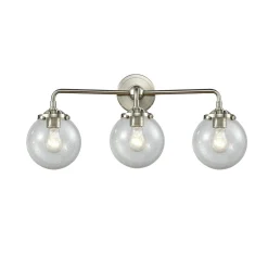 Mod Mix Seeded Globe Vanity Light - 3 Light