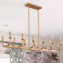 Moderately Modern Island Chandelier