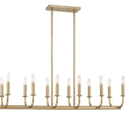 Moderately Modern Island Chandelier