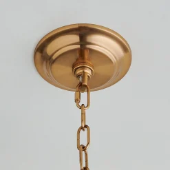 Moderately Modern Two-Tier Chandelier