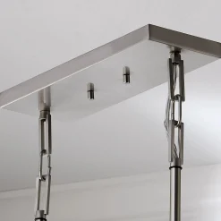 Modern Balance Beam LED Island Chandelier