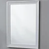 Modern Beveled Two-Toned Mirror