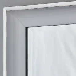 Modern Beveled Two-Toned Mirror