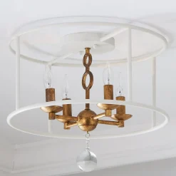 Modern Cage Ceiling Light