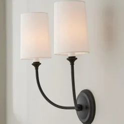 Modern Charleston Sconce - 2 Light