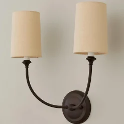 Modern Charleston Sconce - 2 Light