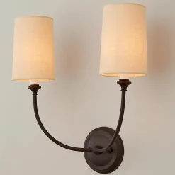 Modern Charleston Sconce - 2 Light