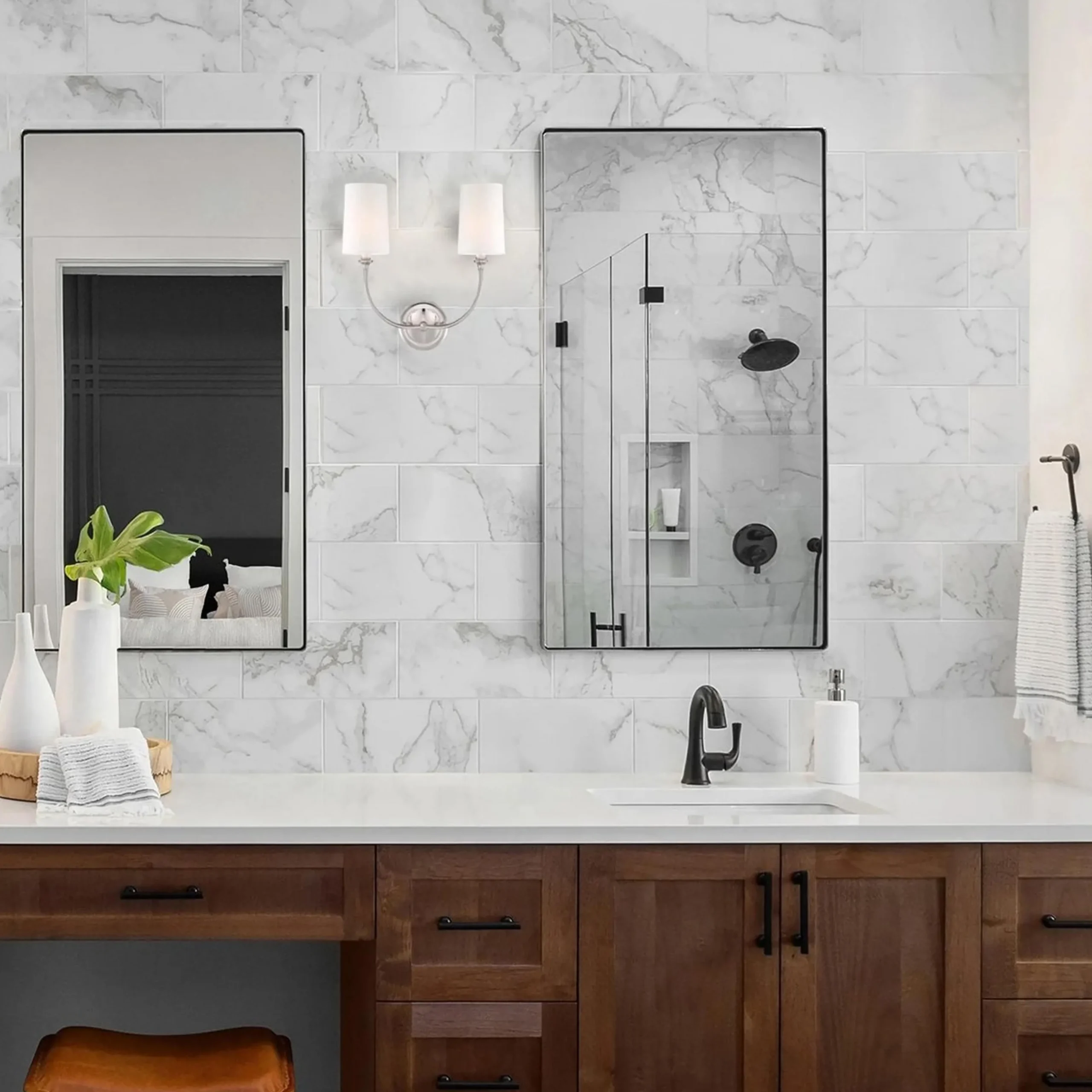 Modern Charleston Sconce - 2 Light