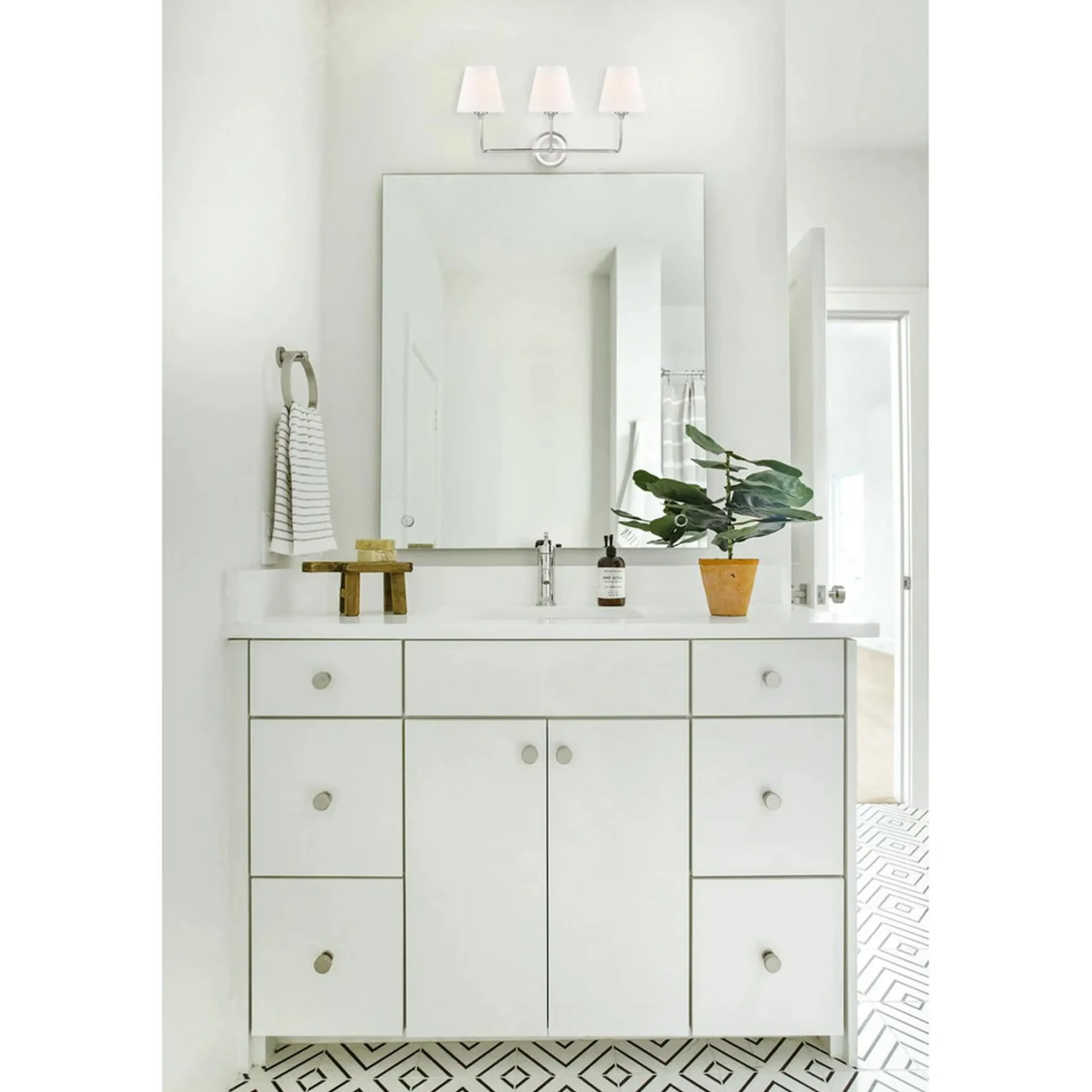 Modern Charleston Vanity Light - 3 Light
