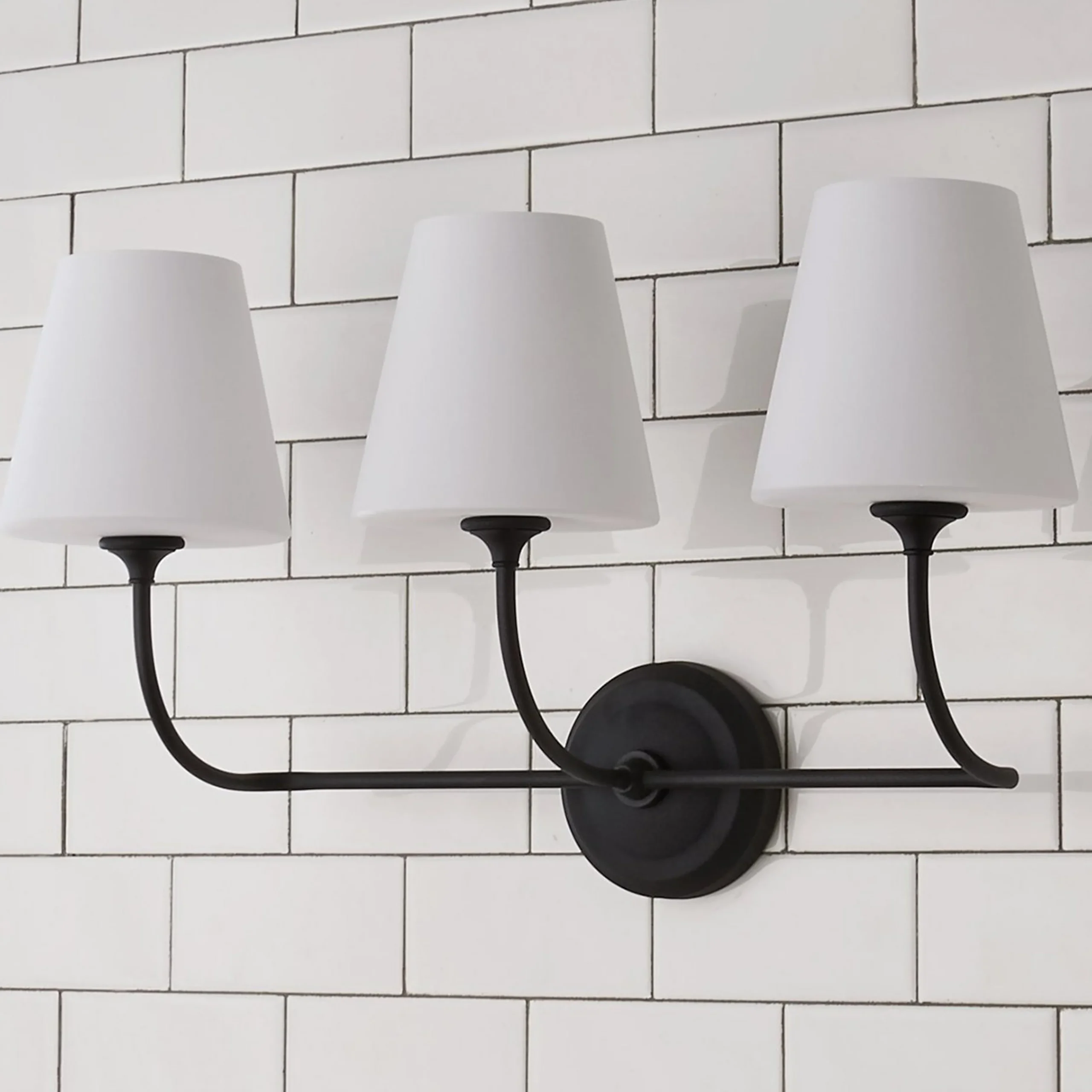 Modern Charleston Vanity Light - 3 Light