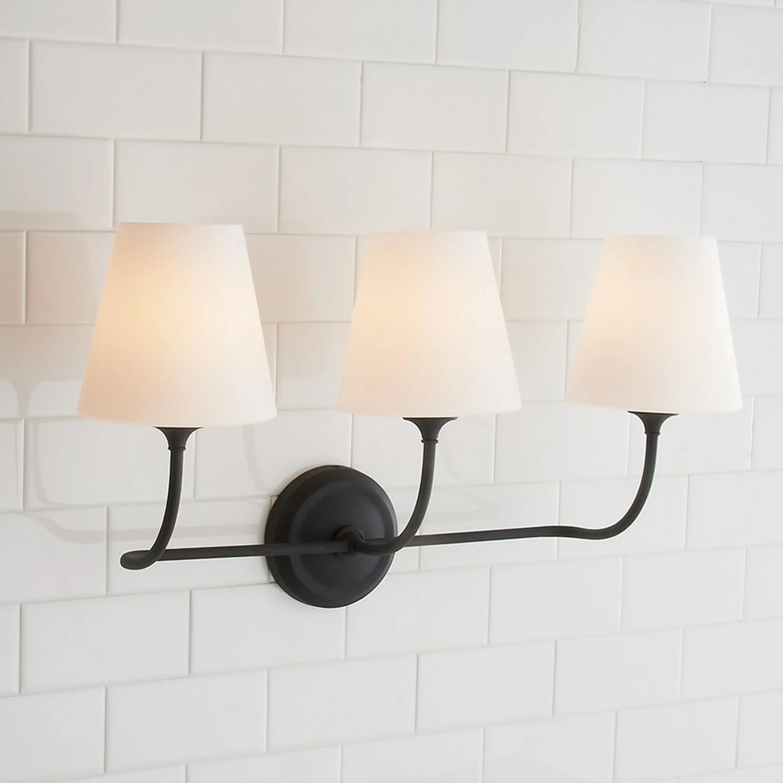 Modern Charleston Vanity Light - 3 Light