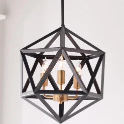 Modern Diamond Prism Lantern