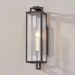 Modern Framework Outdoor Sconce - Small