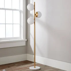Modern Globes Vertical Floor Lamp