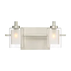 Modern Layered Geometric Vanity Light - 2 Light