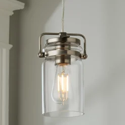 Modern Mason Jar Pendant Light