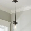 Modern Mason Jar Pendant Light