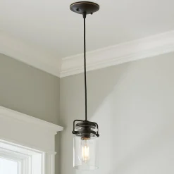 Modern Mason Jar Pendant Light