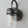 Modern Mason Jar Sconce