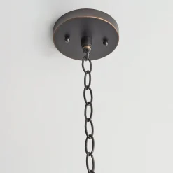 Modern Metal Shade Pendant - Large